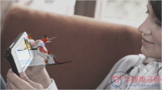 惠普研制出用于移动设备的裸眼3D屏幕