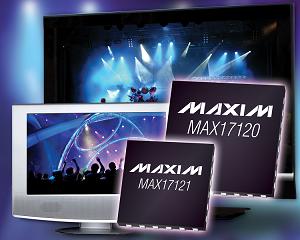 Maxim推出三/双信道高压扫描驱动器MAX17120/MAX17121