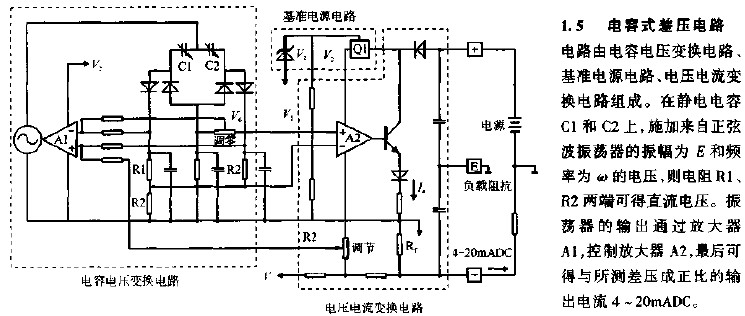 电容式差压电路