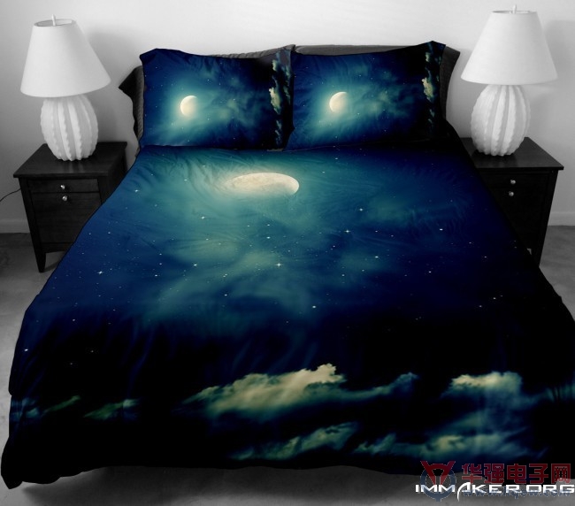 星空创意床上用品 在卧室尽览宇宙！