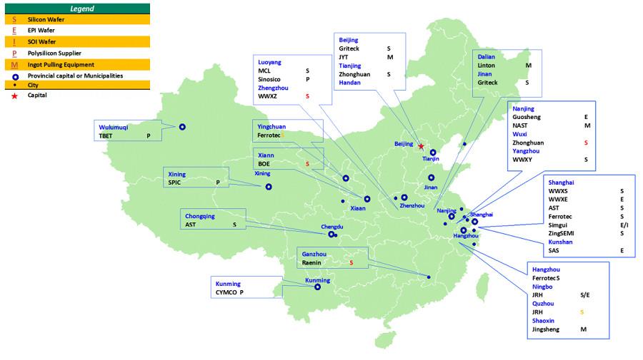 中国晶圆产能加速扩张，位居全球第二！