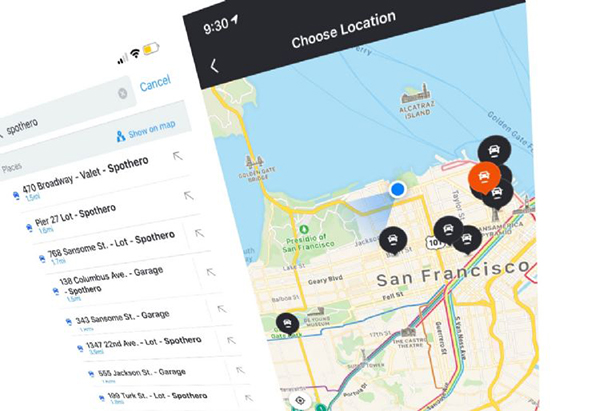 Moovit携手SpotHero在交通App中增加停车位信息