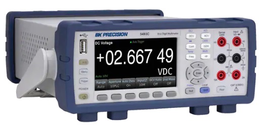 B＆K Precision 5490C数字台式万用表的介绍、特性及面板前后视图