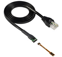 Sensirion STC31评估套件，包括STC31 RH/T传感器和与SensorBridge的连接电缆