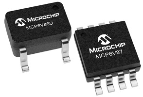 微芯科技MCP6V86/6UT零漂移运算放大器的介绍、特性、应用、及原理图