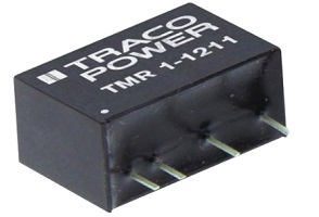TRACO Power TMR 4和TMR 4WI稳压4W DC-DC转换器的介绍、特性、尺寸及引脚图