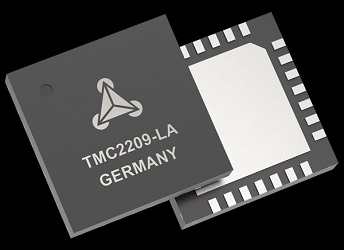 Trinamic TMC2209-LA电机驱动器IC_特性_结构图和电路图及应用
