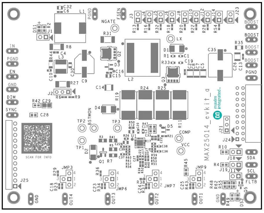 MAX25014EVKIT评估套件_特性_功能结构图_及配套工作设备