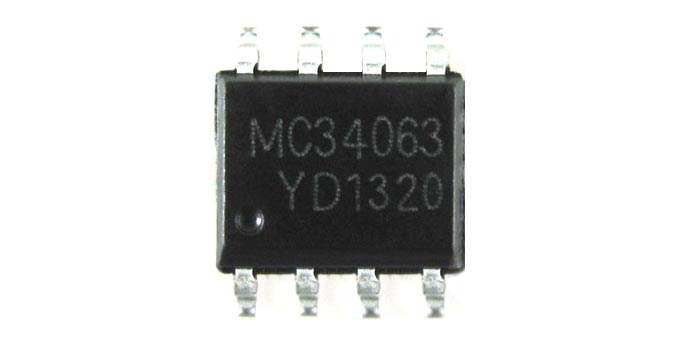 MC34063A DC-DC转换器IC_引脚配置_应用领域