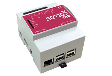 SPMC12X42 Strato Pi CAN服务器_特性_接线图及接口功能图
