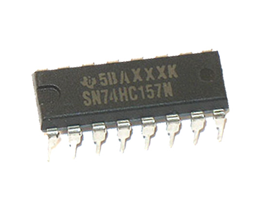 74HC157 – 2输入多路复用器IC_引脚配置_功能规格_应用领域