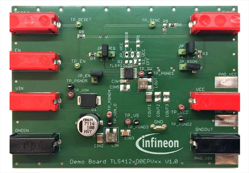 Infineon TLS41205VBOARDTOBO1 5V电路板_特性_功能结构图及应用领域
