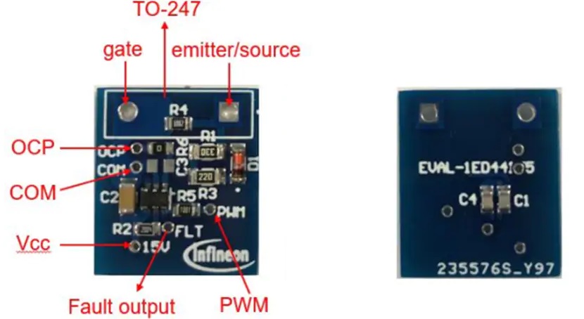 EVAL-1ED44173N01B适配器板_特性_接口功能图_电路原理图