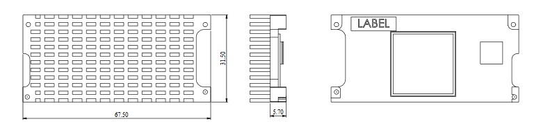 铝质材料SODIMM散热器介绍_特性_封装尺寸及应用领域