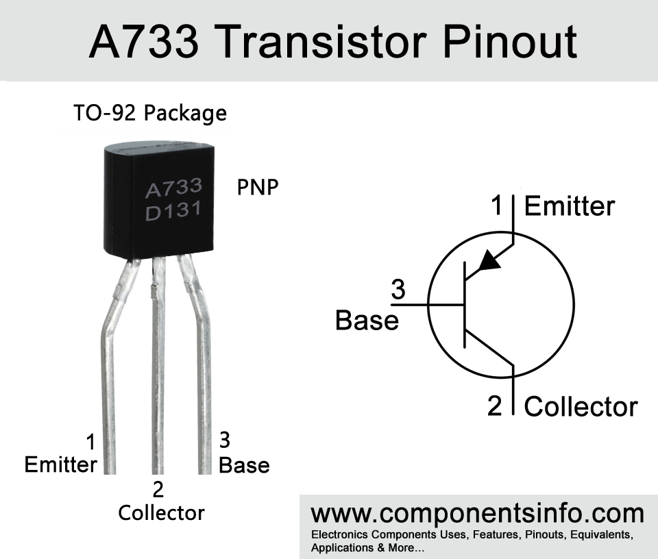 A733晶体管_直流电流增益高达600_技术参数_应用范围