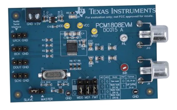 德州仪器PCM1808EVM ADC评估模块EVM介绍_特性及电路板结构